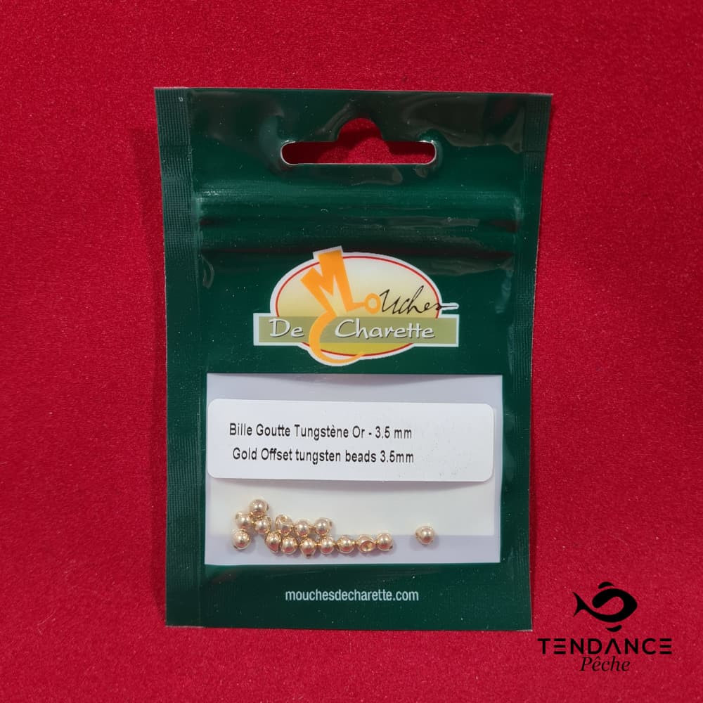 Billes Goutte Tungstène 3.5 Mm - Jmc - Or 