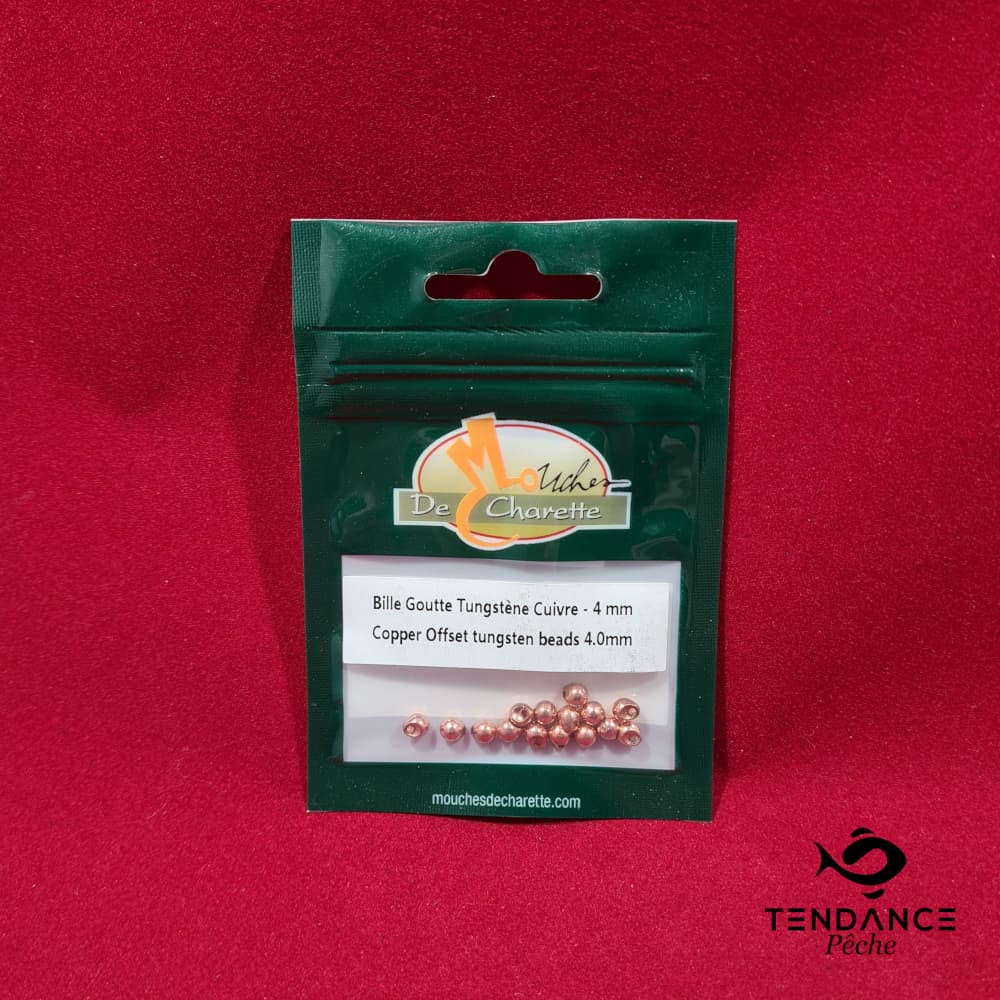 Billes goutte tungstène 4 mm - JMC - Cuivre