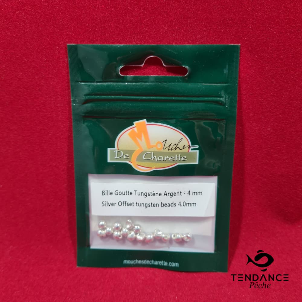 Billes Goutte Tungstène 4 Mm - Jmc - Argent 