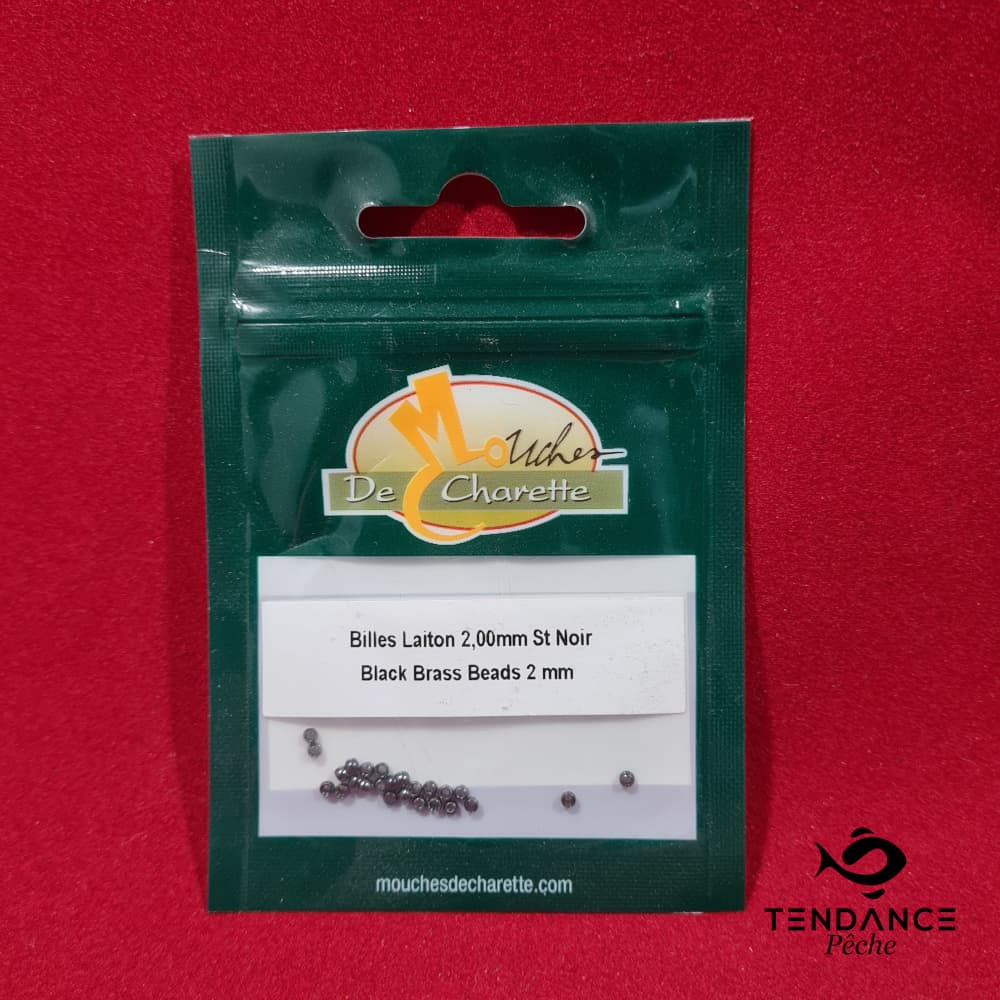 Billes En Laiton 2 Mm - Jmc - Noir