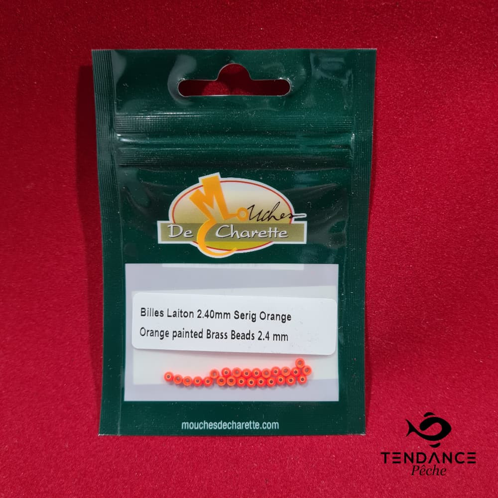 Billes En Laiton 2.4 Mm - Jmc - Orange