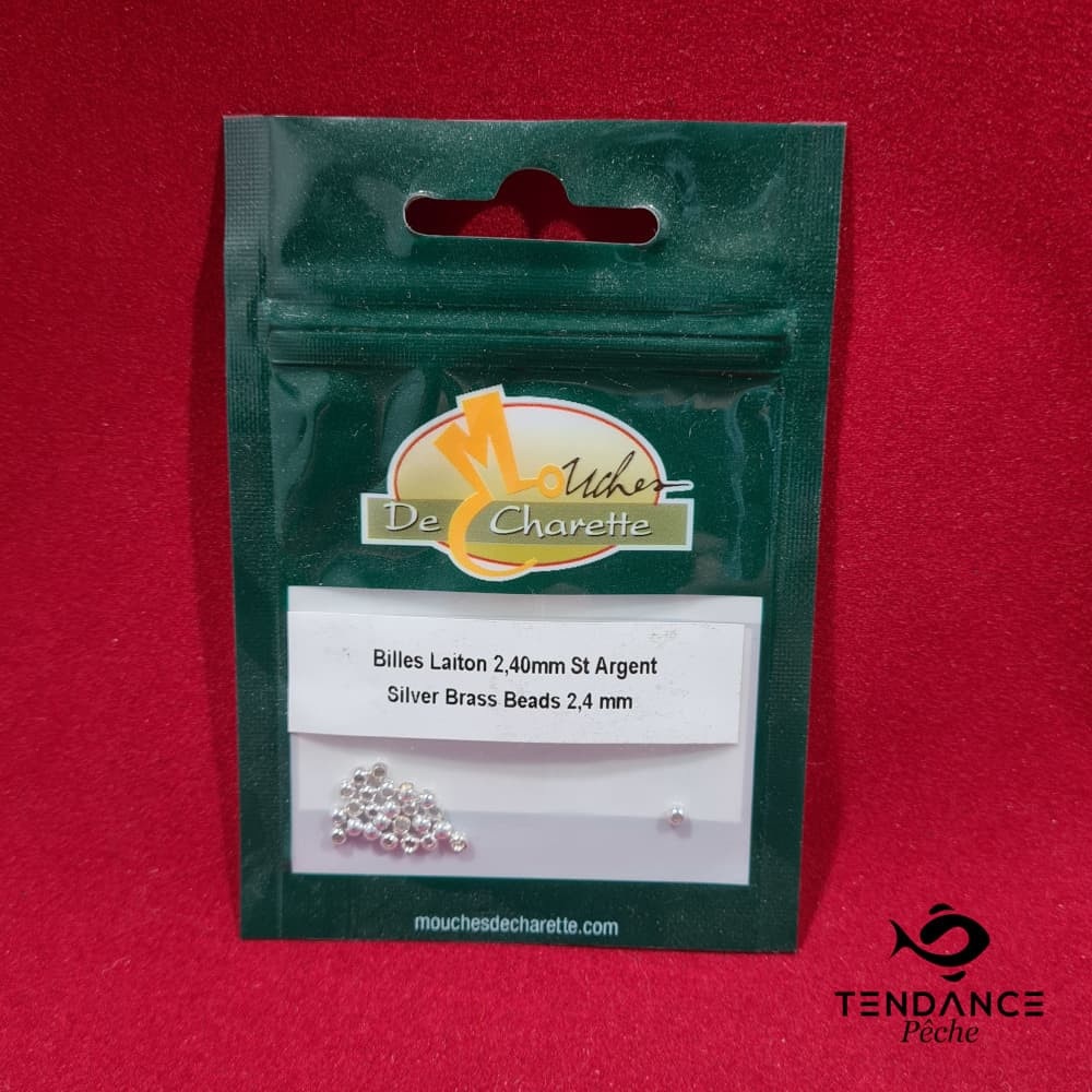 Billes En Laiton 2.4 Mm - Jmc - Argent 