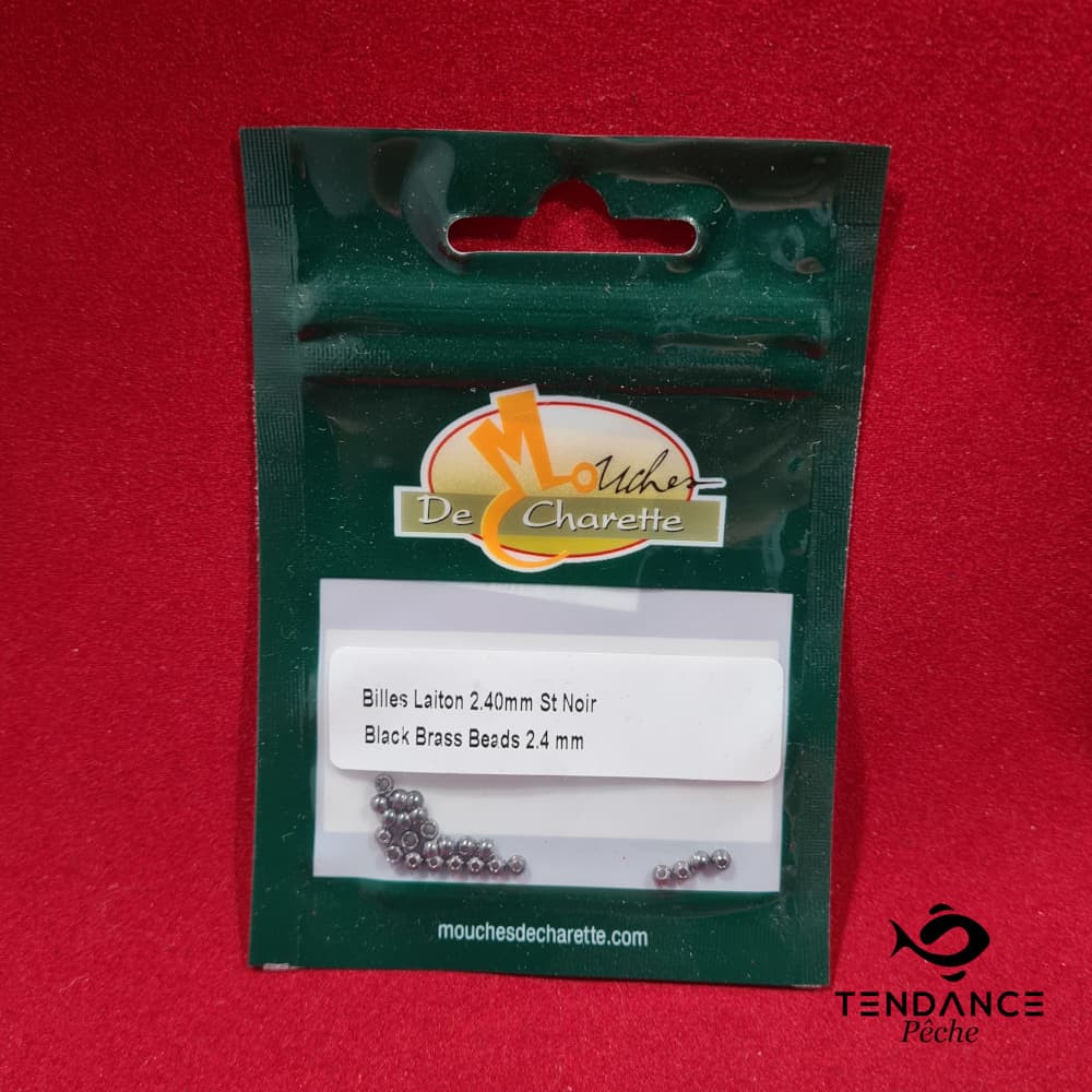 Billes En Laiton 2.4 Mm - Jmc - Noir