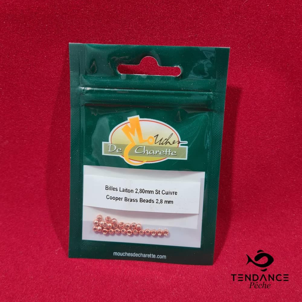 Billes En Laiton 2.8 Mm - Jmc - Cuivre