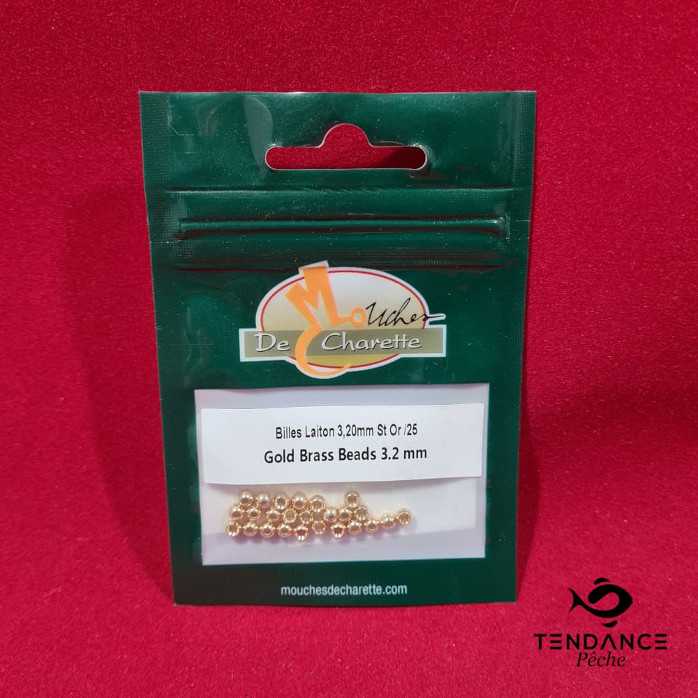 Billes En Laiton 3.2 Mm - Jmc - Or 