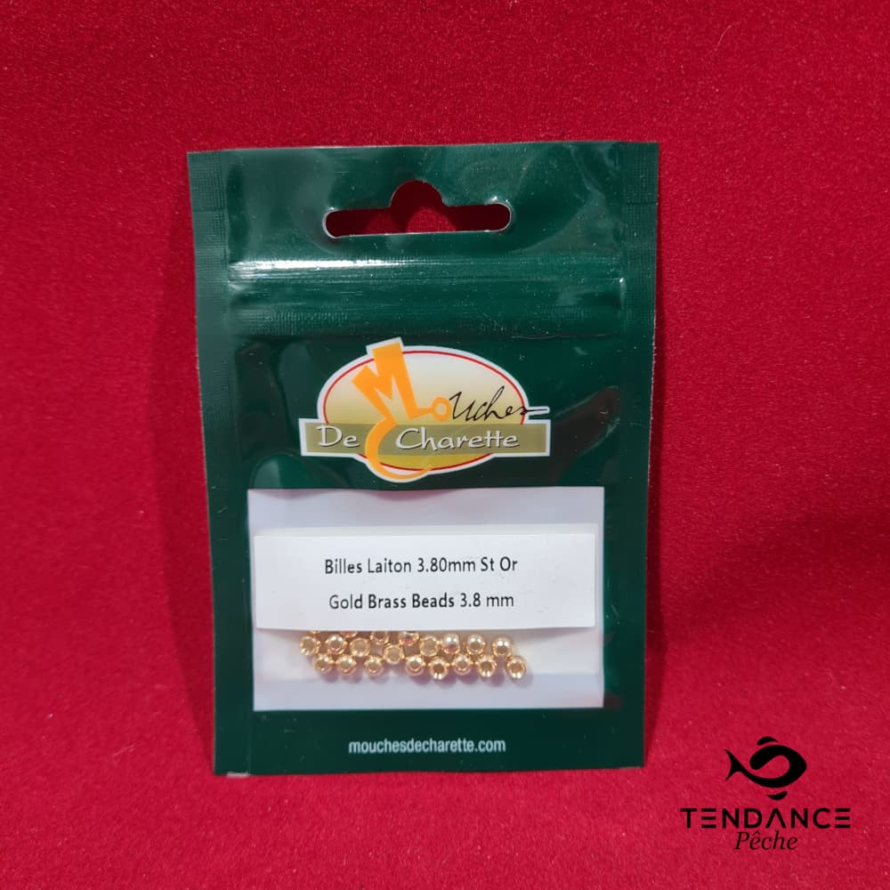 Billes En Laiton 3.8 Mm - Jmc - Or 