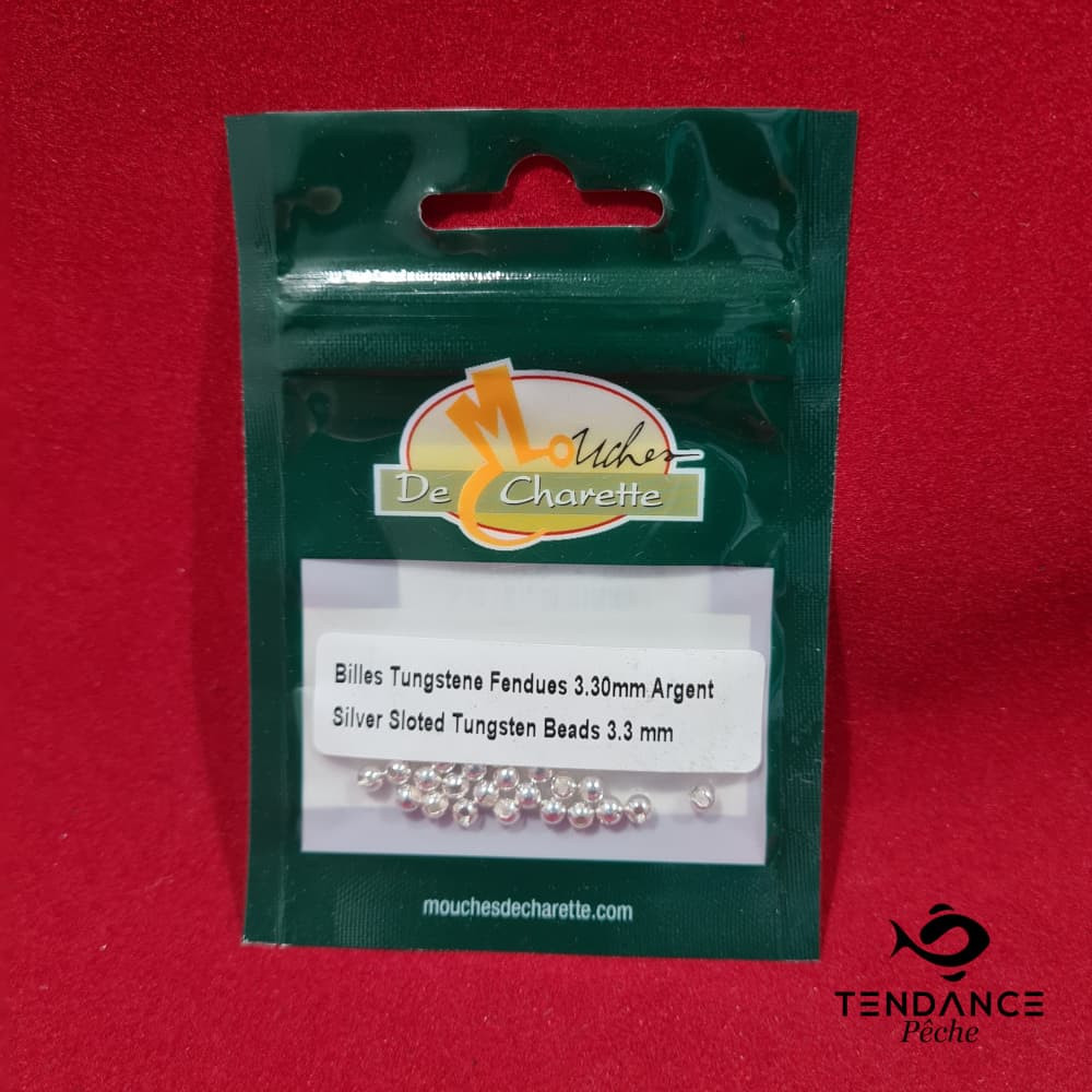 Billes Tungstène Fendues 3.3 Mm - Jmc - Argent 