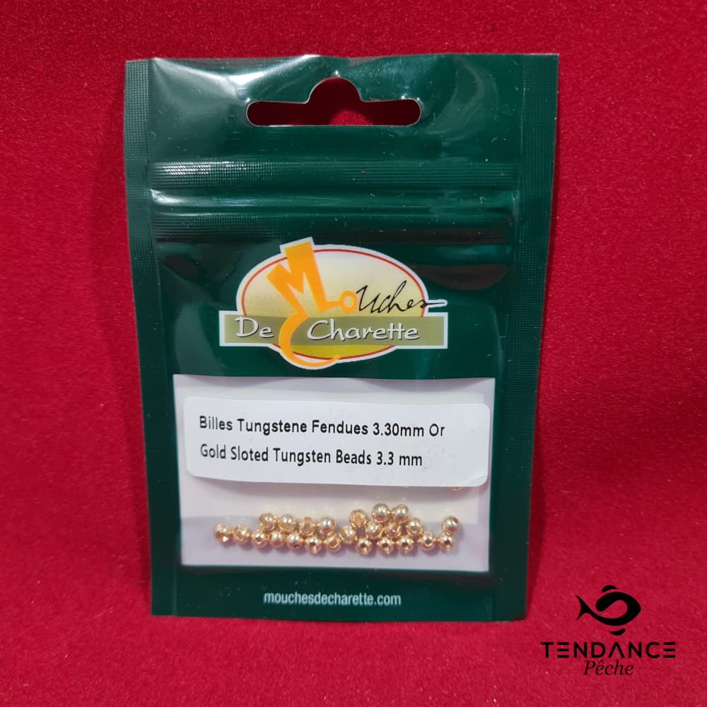 Billes Tungstène Fendues 3.3 Mm - Jmc - Or 