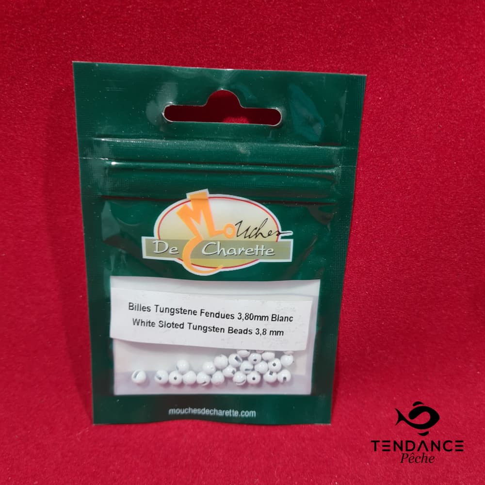 Billes Tungstène Fendues 3.8 Mm - Jmc - Blanc