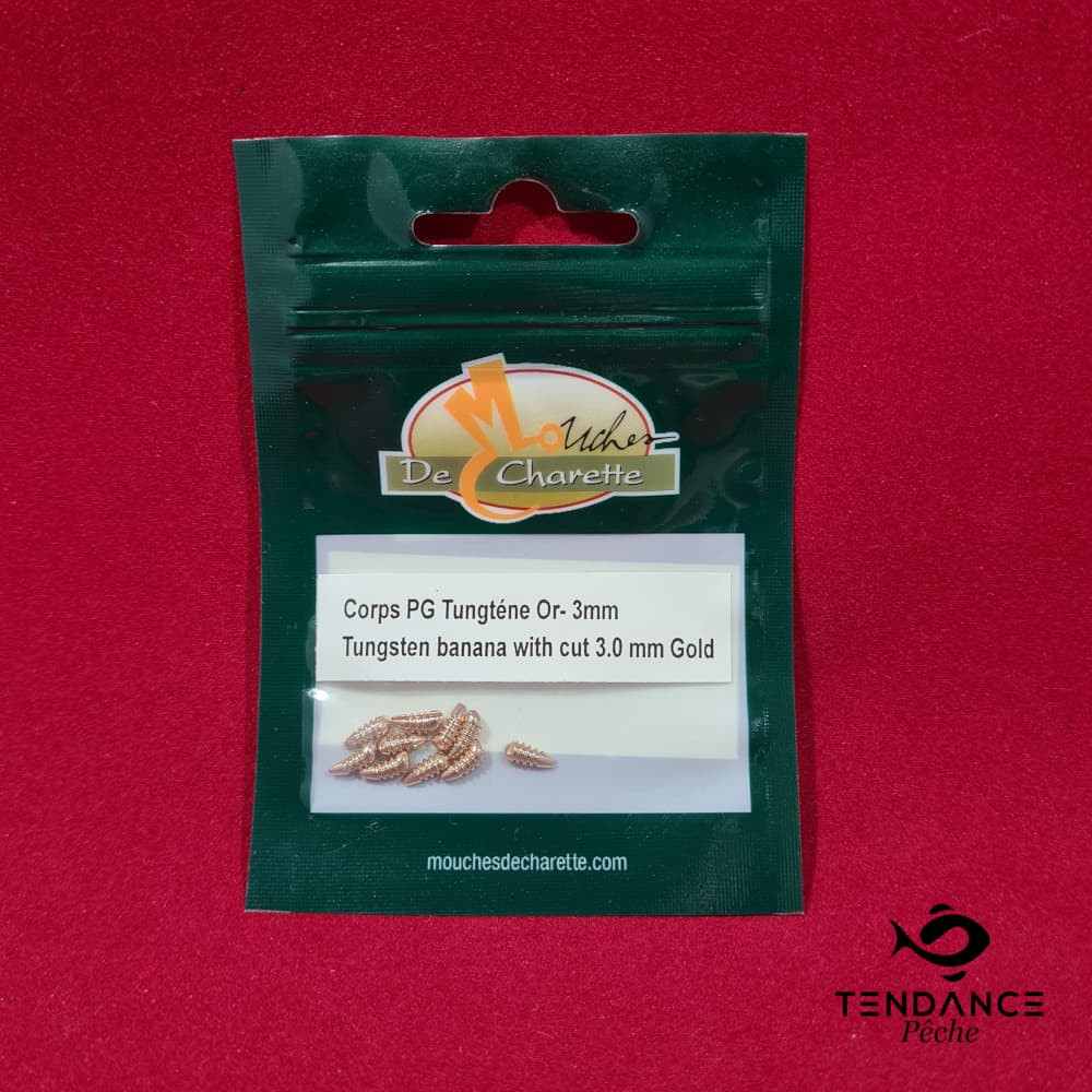 Corps PG tungstène 3 mm - JMC - Or 