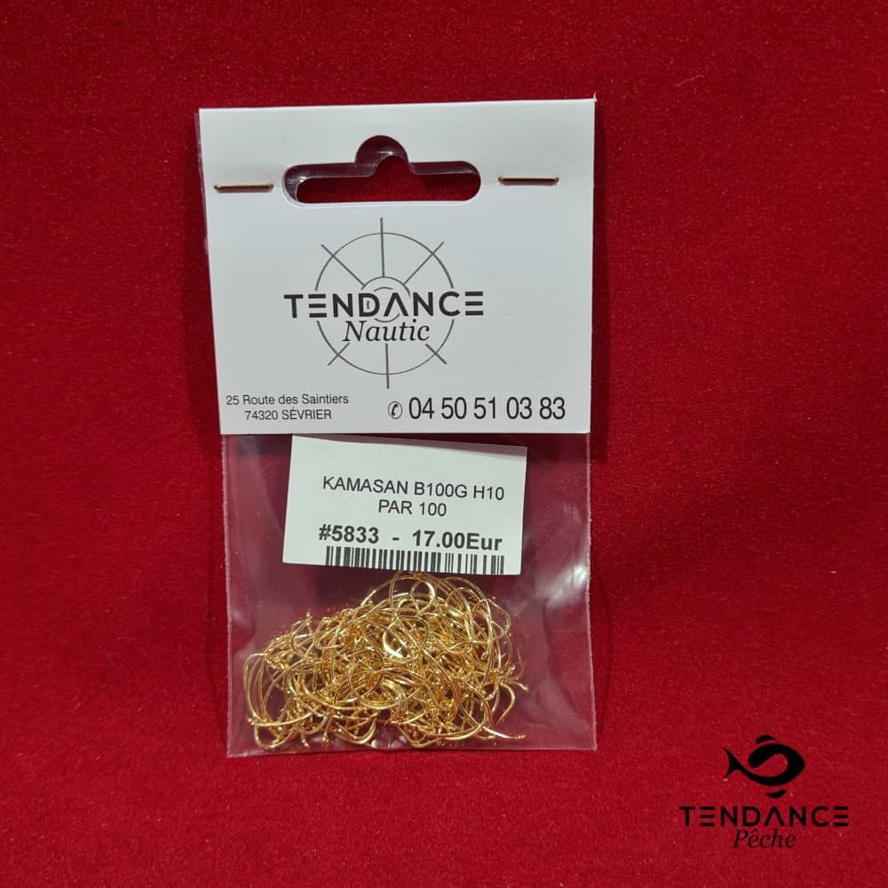 Hameçon B100 Or - Tendance Nautic - 10