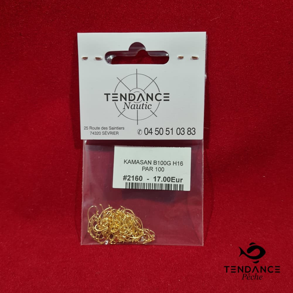 Hameçon B100 Or - Tendance Nautic - 16