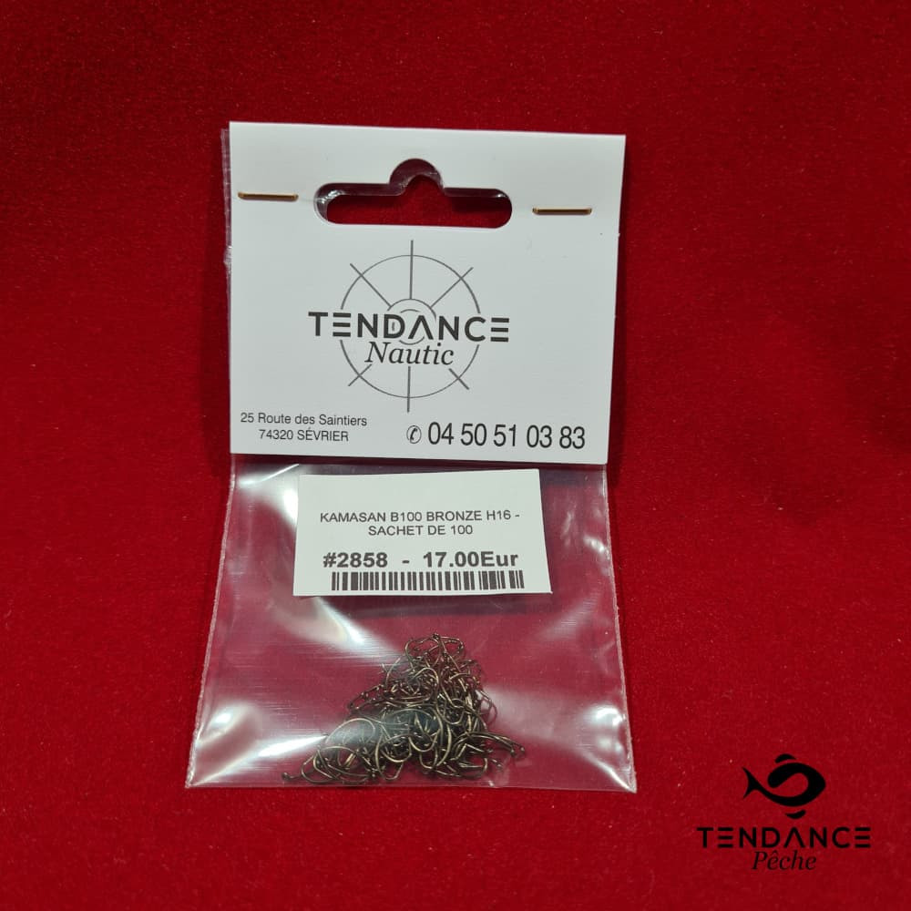 Hameçon B100 Bronze - Tendance Nautic - 16