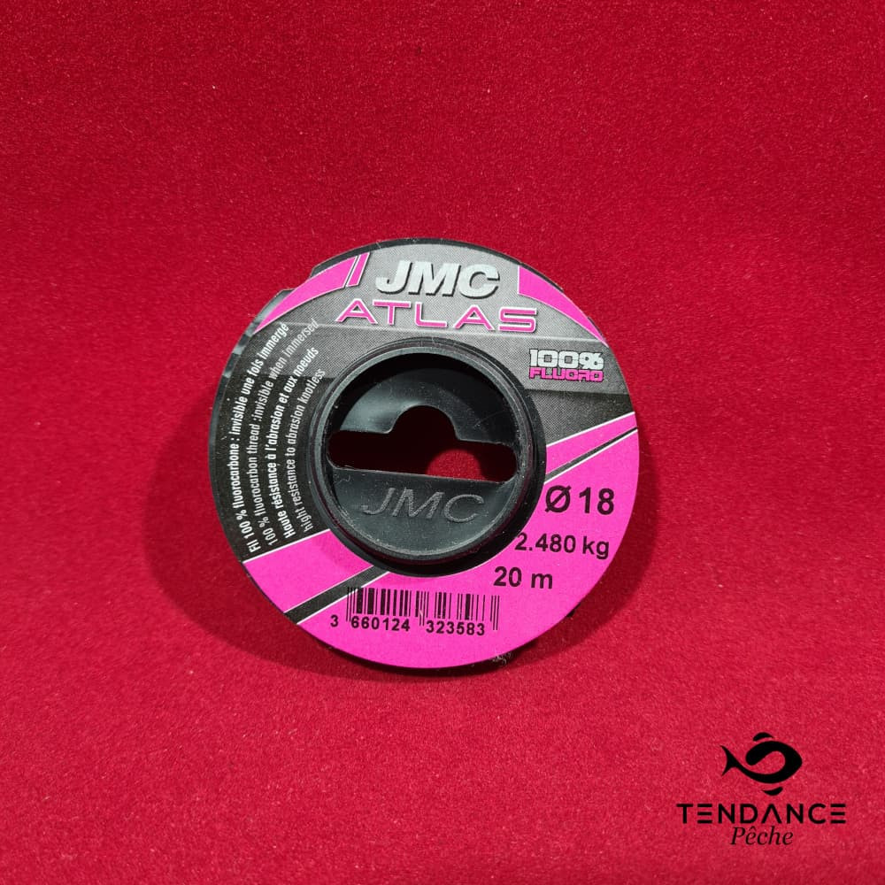 Fil Fluorocarbone Atlas - Jmc - 0.18Mm