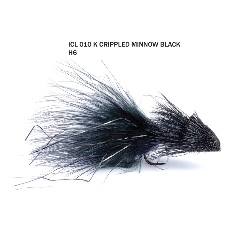 Crippled Minnow H6 - BLACK (Noir) - RAINY'S