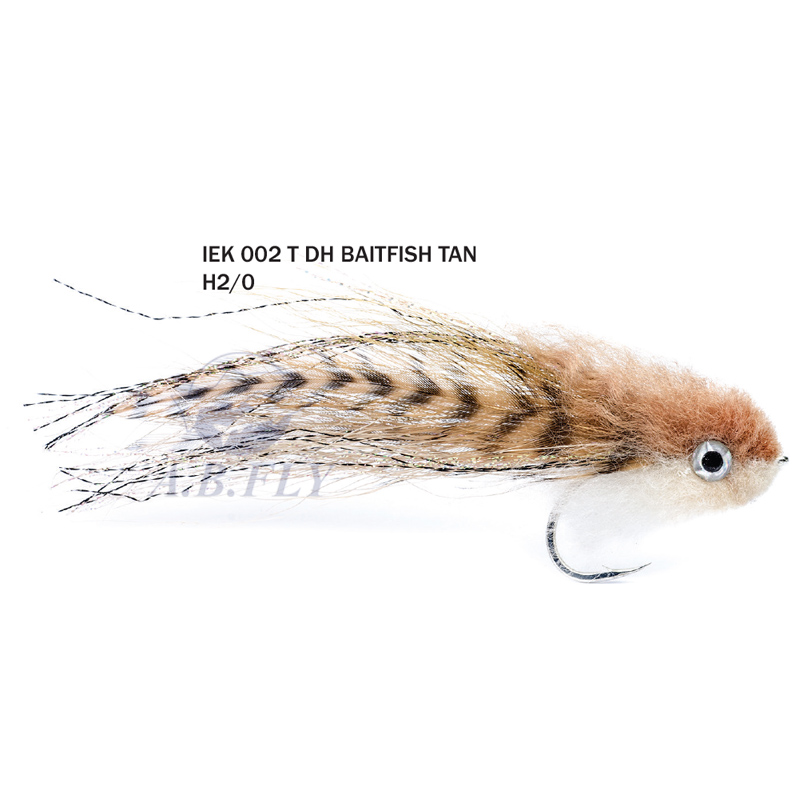 Dh Baitfish Tan H2/0 - Tan (Sable) - Rainy's