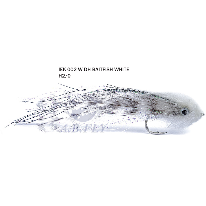 DH Baitfish White H2/0 - WHITE (Blanc) - RAINY'S