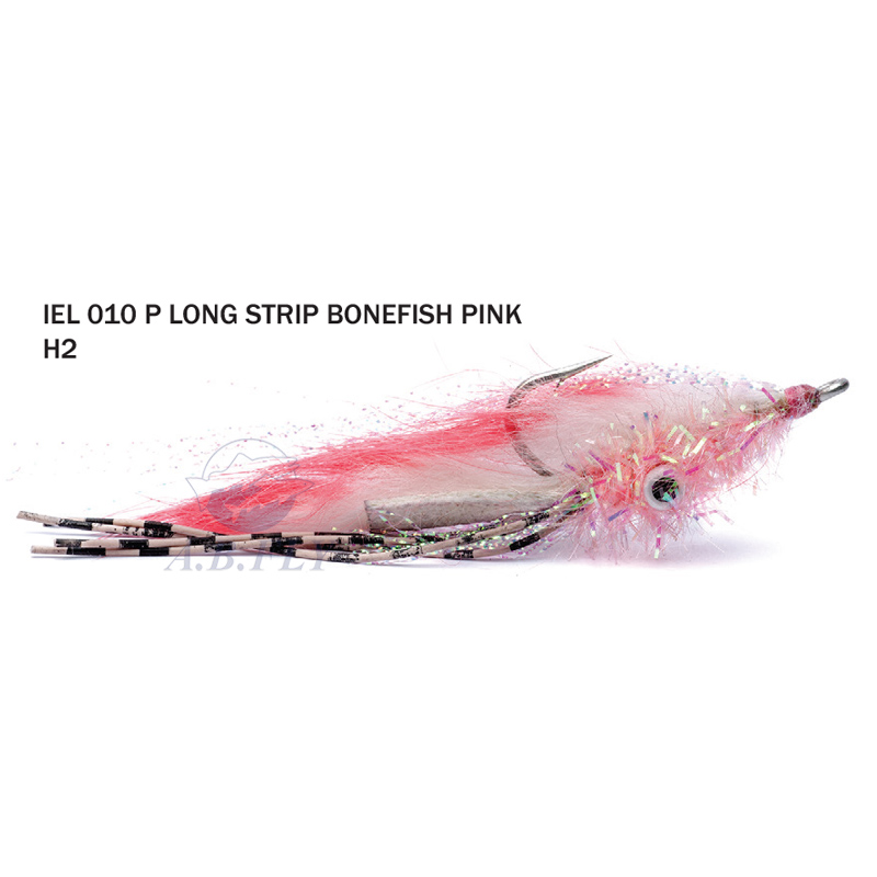 Long Strip Bonefish H2 - PINK (Rose) - RAINY'S