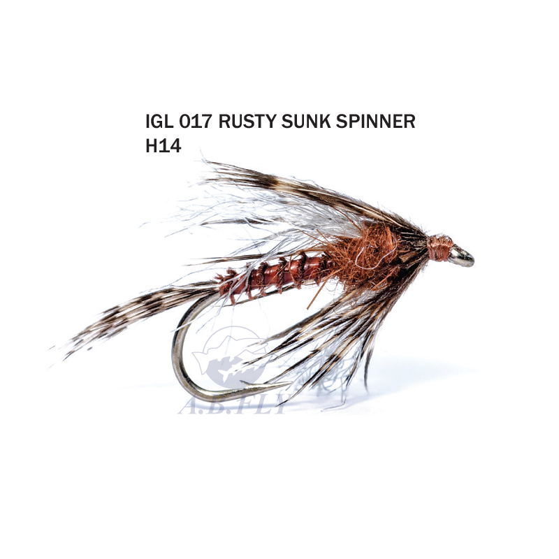 Rusty Sunk Spinner H14 - RUSTY (Rouille) - RAINY'S