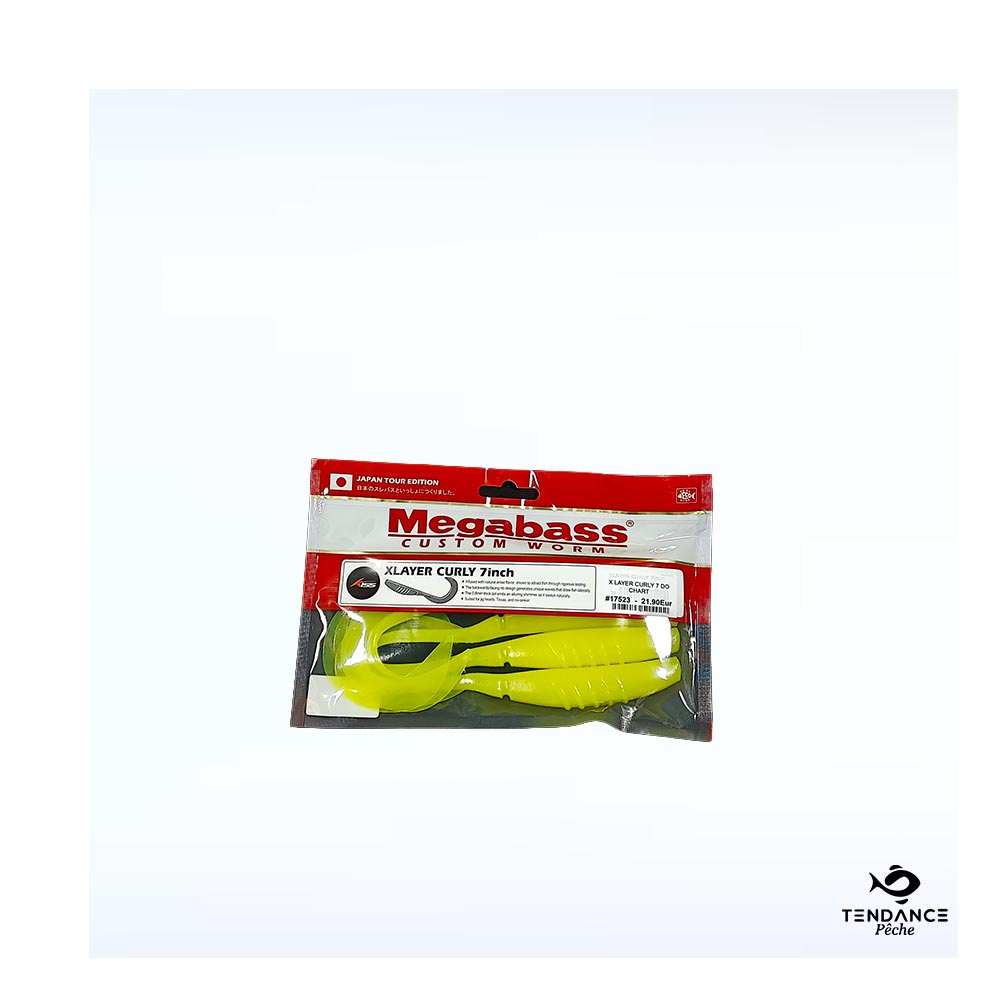 X Layer Curly 7 - Do Chart - Megabass