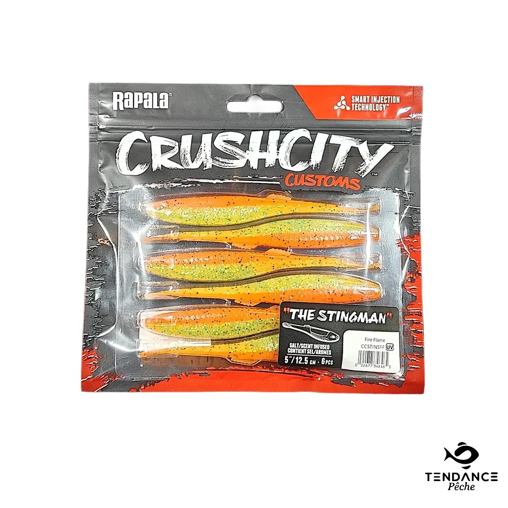 THE STINGMAN 5" 12.5CM - RAPALA - FIRE FLAME