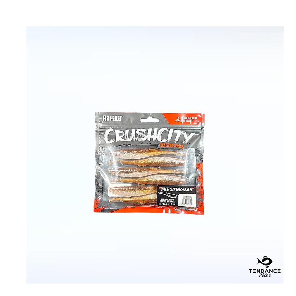 The Stingman 5" 12.5Cm - Rapala - Brown Silver 