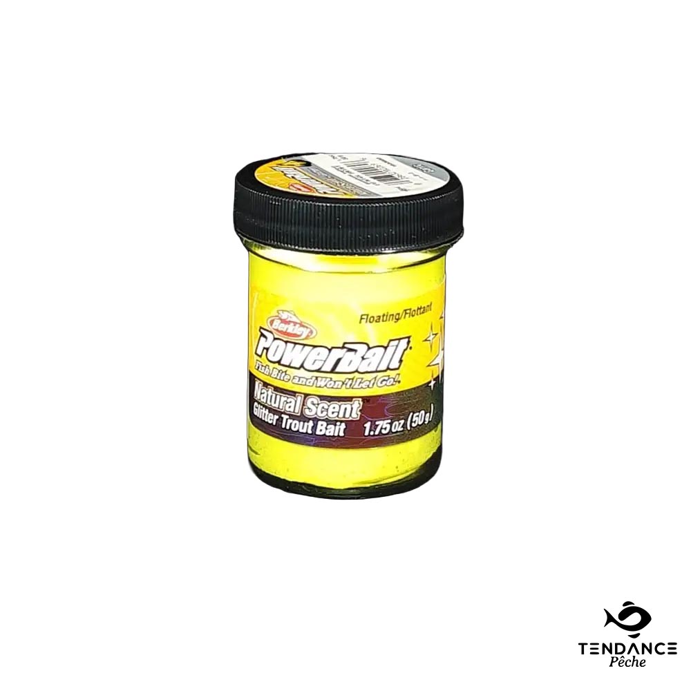 Pate À Truite Ail 50G - Jaune - Berkley Powerbait