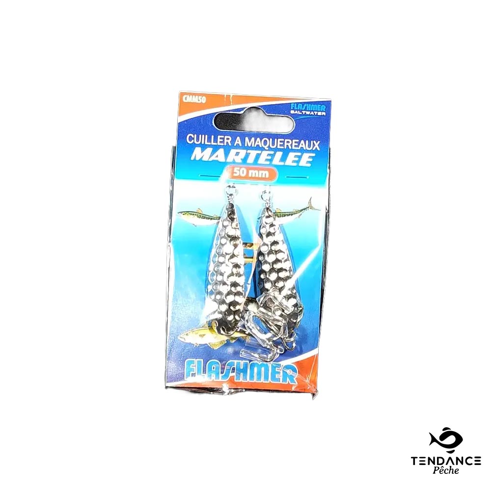 Cuiller à Maquereaux Martelée 50mm - Argent - Flashmer