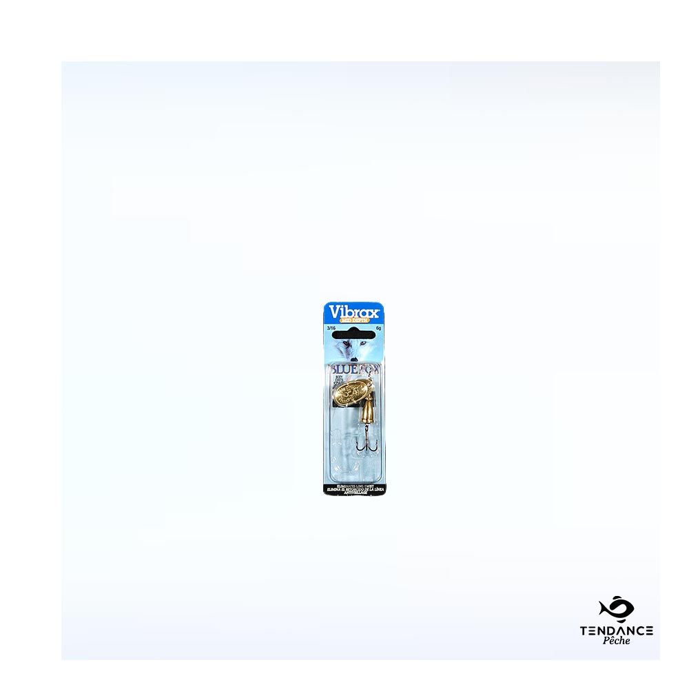 Vibrax Original 2 6G - 3 Hameçons - Blue Fox - Or