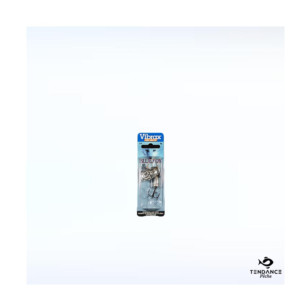 Vibrax Original 3 8G - 3 Hameçons - Blue Fox - Argent