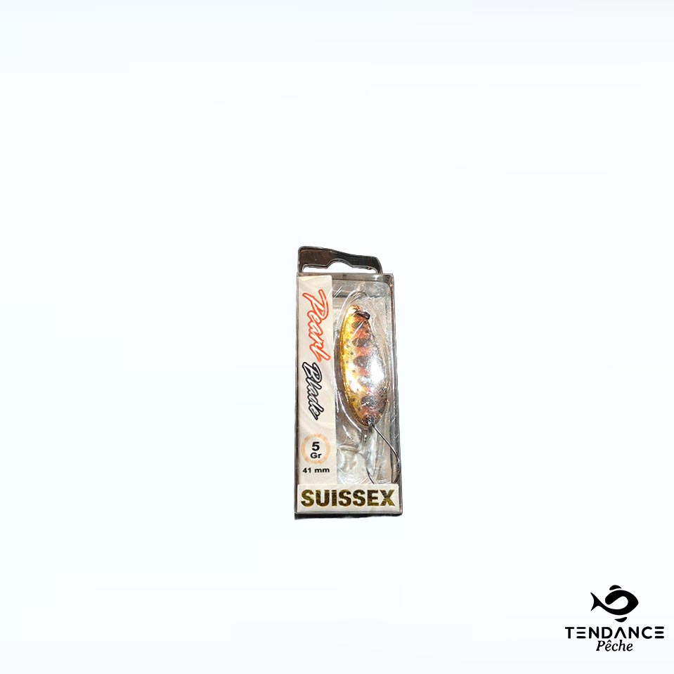 Cuiller Pearl Blade 5G – Gold Amago Pink - Suissex