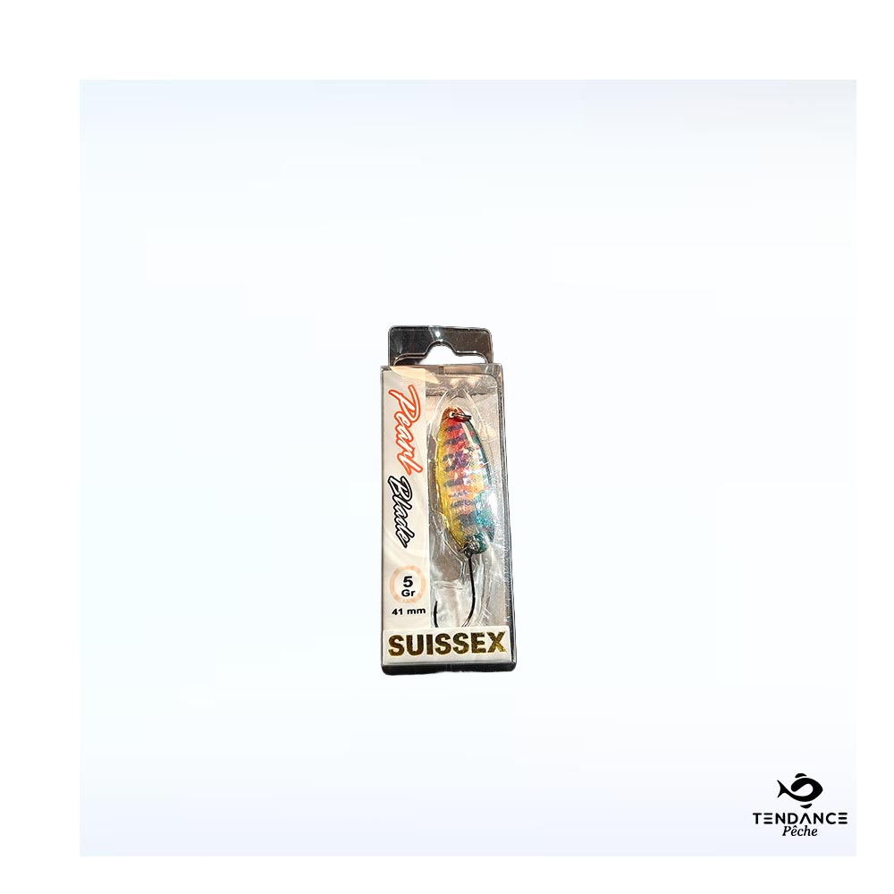 Cuiller Pearl Blade 5G – Gold Blue Tiger - Suissex