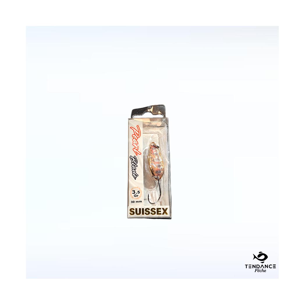 Cuiller Pearl Blade 3,5G – Gold Amago Pink - Suissex 