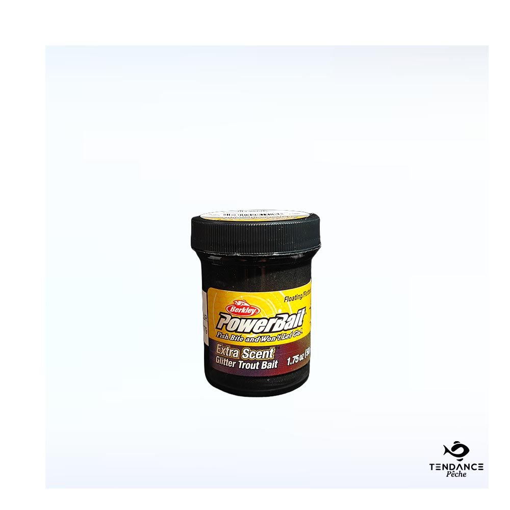 Pate À Truite 50G - Noir Glitter - Berkley Powerbait
