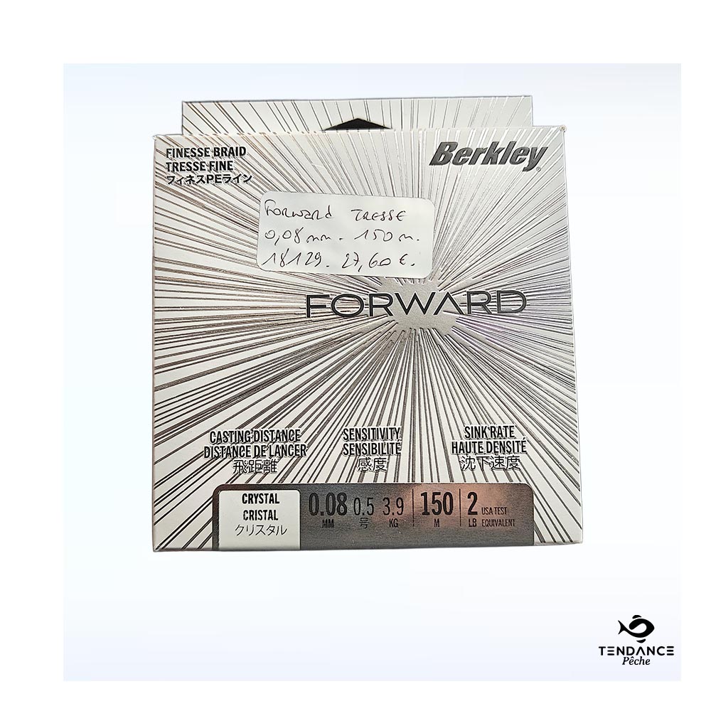 Tresse Forward – 150m – 0,08mm – Flashmer