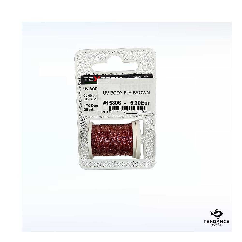 Fil De Montage Textreme Uv Body Fly – Brown (Marron) - Textreme