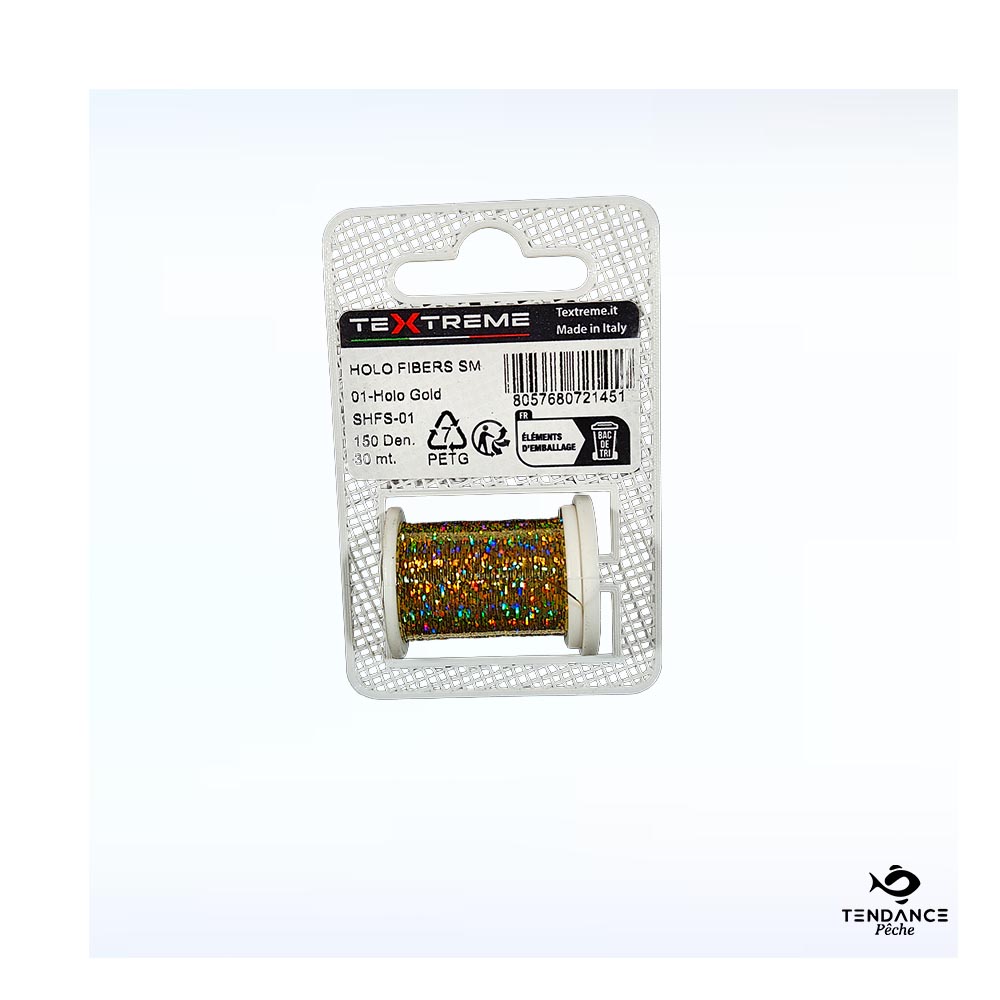 Fil De Montage Textreme Holo Fibers Sm – Gold (Or Holographique) - Textreme