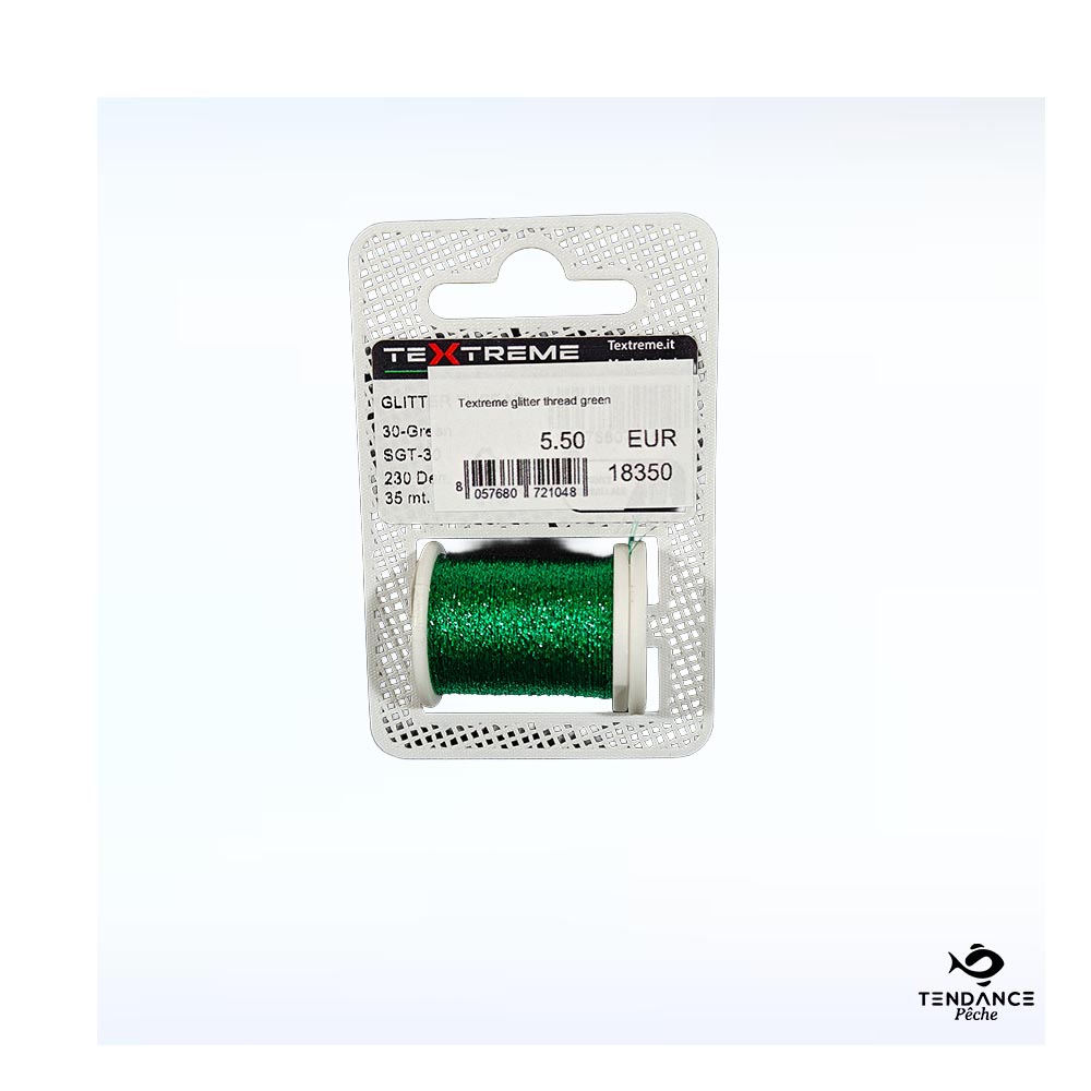 Fil De Montage Textreme Glitter Thread – Green (Vert) - Textreme