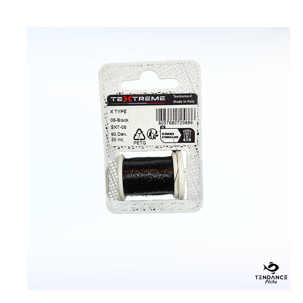 Fil de Montage Textreme X-Type – Black (Noir) - Textreme