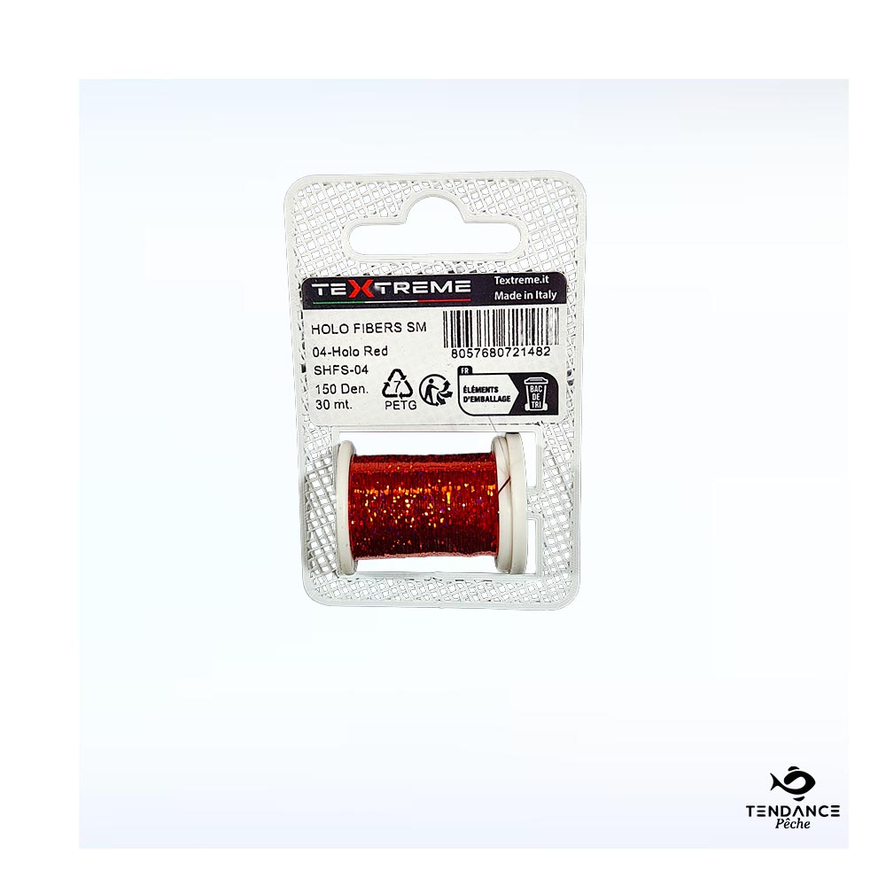 Fil De Montage Textreme Holo Fibers Sm – Red (Rouge) - Textreme
