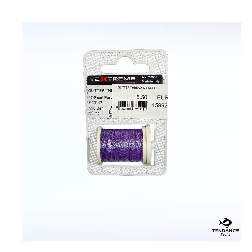 Fil De Montage Textreme Glitter Thread – Purple (Violet) - Textreme