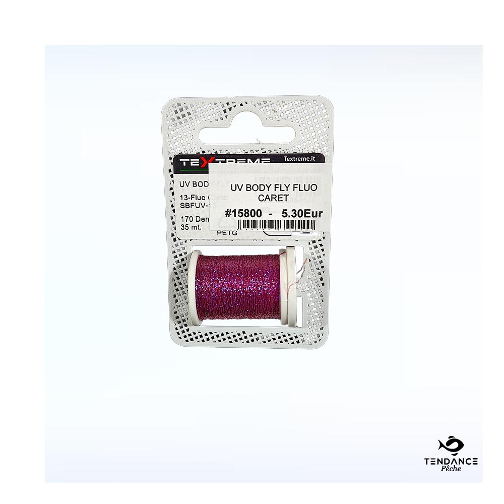 Fil De Montage Textreme Uv Body Fly – Fluo Caret (Caret Fluo) - Textreme