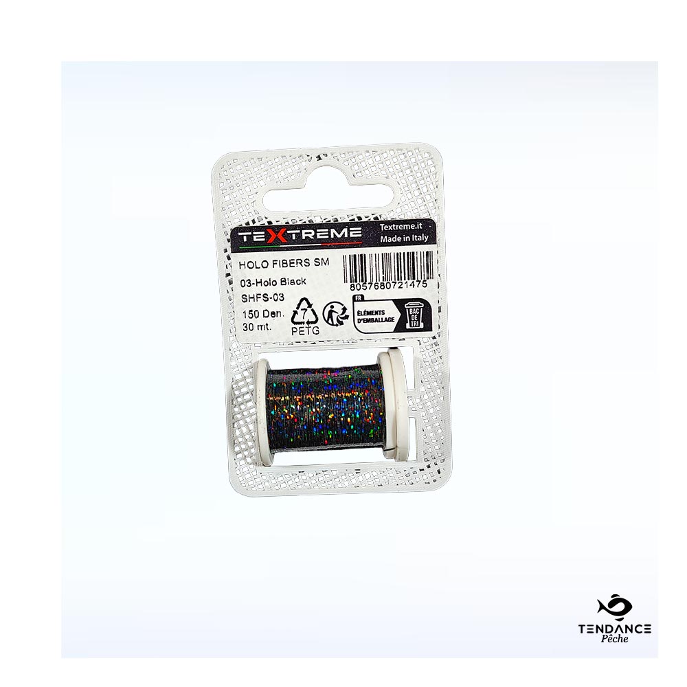 Fil De Montage Textreme Holo Fibers Sm – Black (Noir) - Textreme