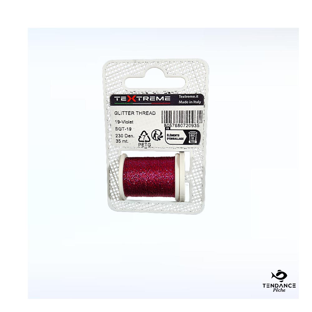 Fil De Montage Textreme Glitter Thread – Violet - Textreme