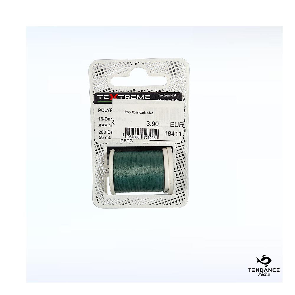 Poly Floss Textreme – Dark Olive (Olive Foncé) - Textreme