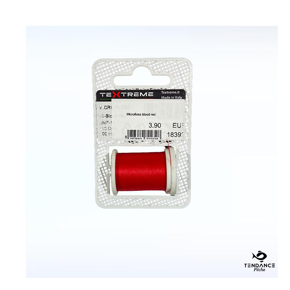 Fil De Montage Textreme Microfloss – Blood Red (Rouge Sang) - Textreme