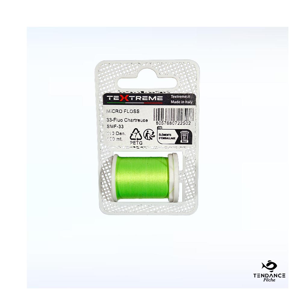 Fil De Montage Textreme Microfloss – Fluo Chartreuse - Textreme