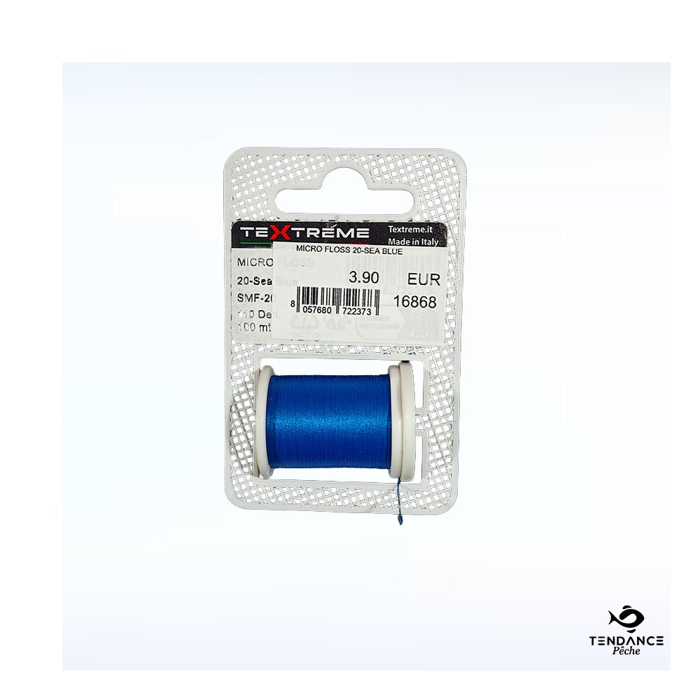 Fil De Montage Textreme Microfloss – Sea Blue (Bleu Mer) - Textreme