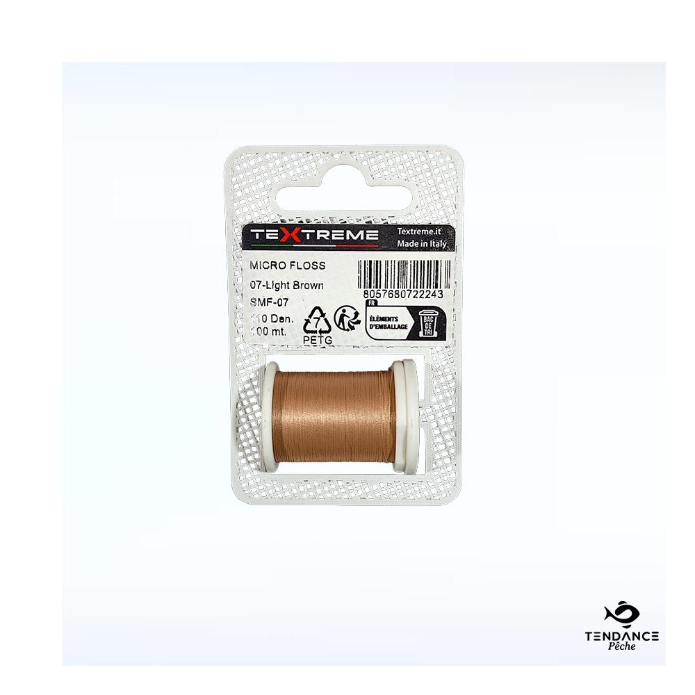 Fil De Montage Textreme Microfloss – Light Brown (Marron Clair) - Textreme