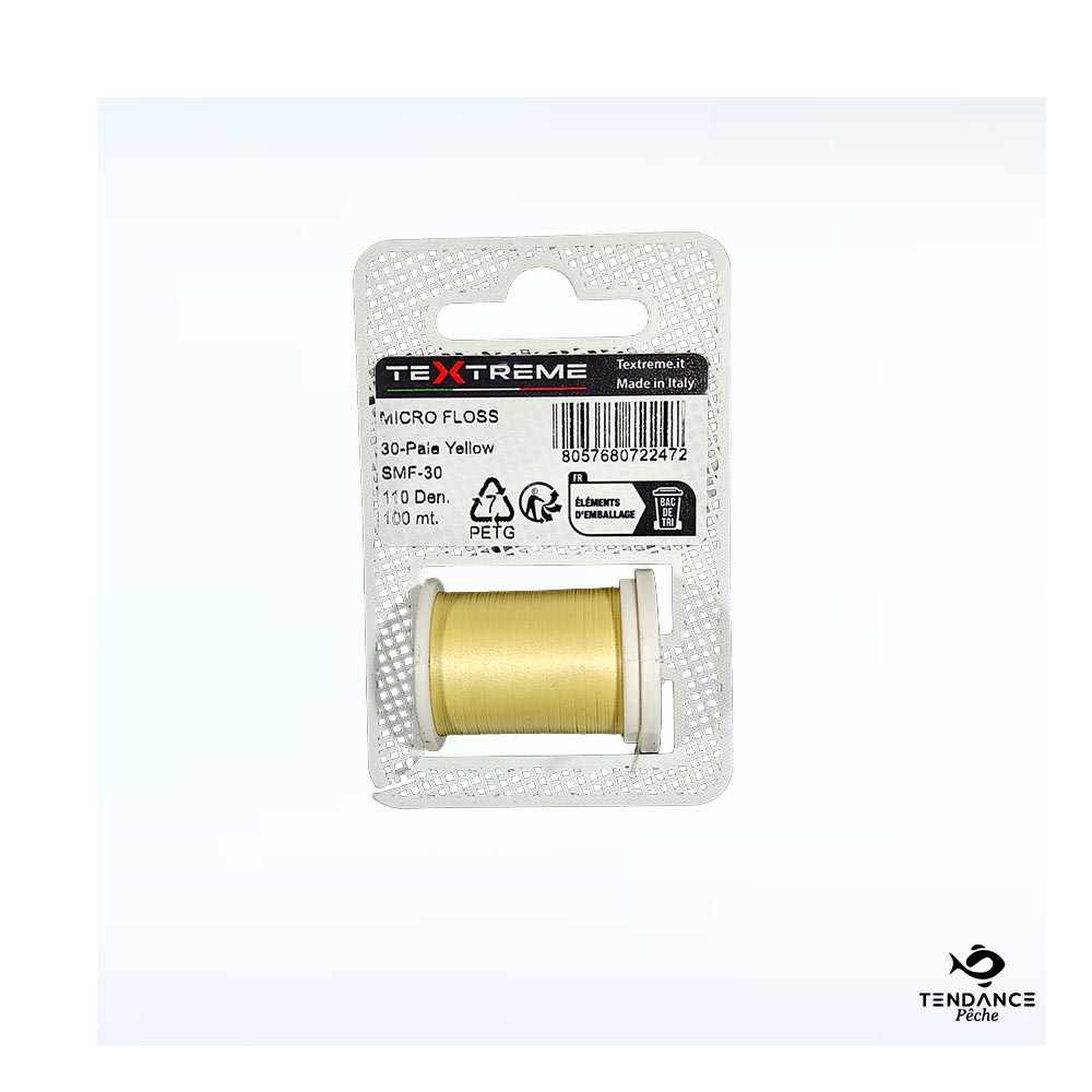 Fil De Montage Textreme Microfloss – Pale Yellow (Jaune Pâle) - Textreme